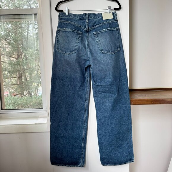 Citizens of Humanity Ayla Baggy Cuffed Crop Wide Leg Jeans Claremont 29 - Picture 10 of 13